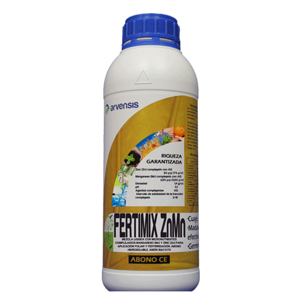 FERTIMIX-Zn+Mn (Zinc y Manganeso) - Arvensis Agro. (20 L)