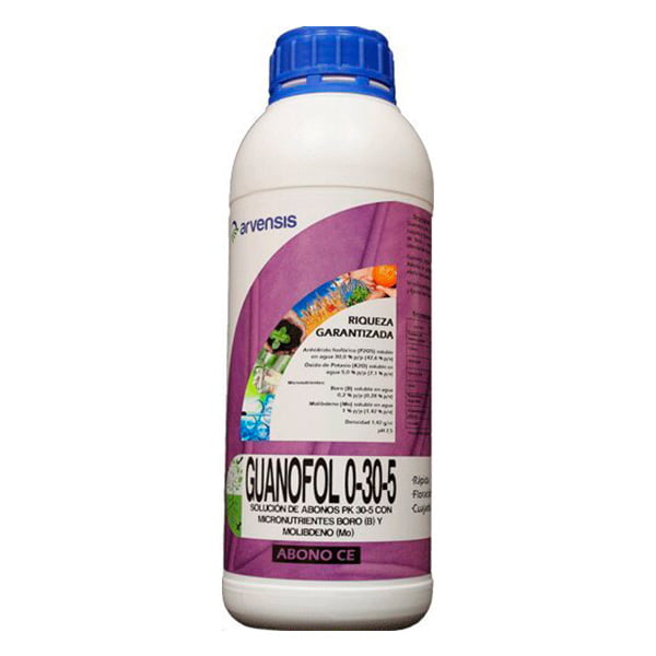 GUANOFOL 0-30-5 PK (Anhídrido fosfórico y Potasio) (20 L)