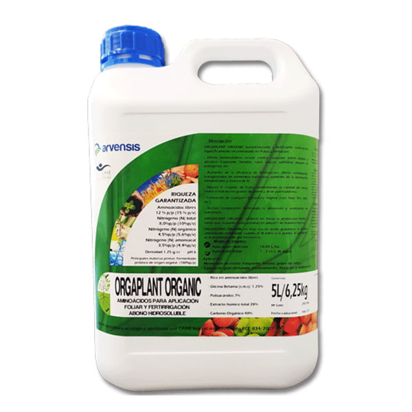 ORGAPLANT ORGANIC (Aminoácidos y nitrógeno) (20 L)
