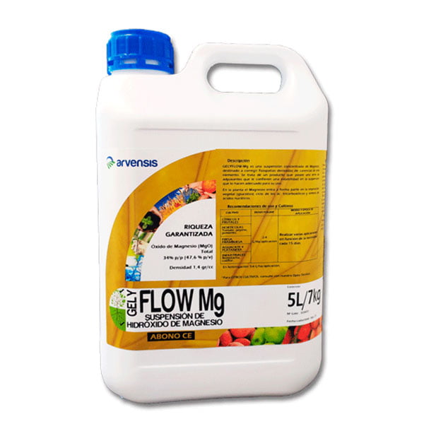 GELYFLOW-Mg (concentrado de magnesio) - Arvensis Agro (5 L)