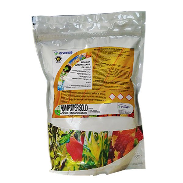 HUMIPOWER SOLID (Ácidos húmicos Sólidos) - Arvensis Agro (5 kg)